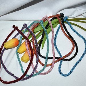Set of 7 Potay Necklaces